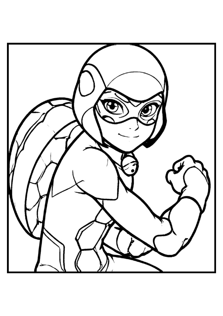 Carapace com o casco de tartaruga