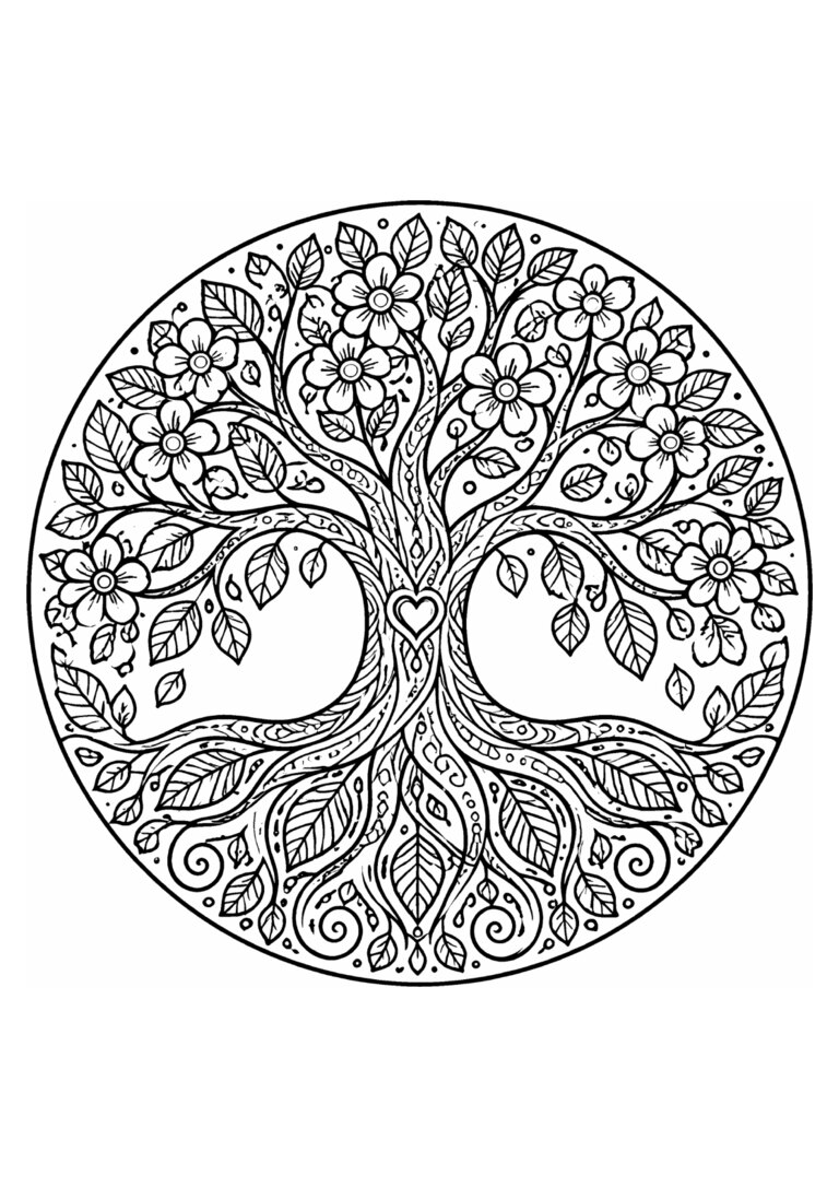 Mandala da árvore da vida